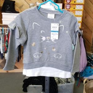 Nwt baby girls shirt sz 24 months